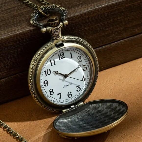 U.S. Marine Corps Pocket Watch United States American Marines Gift Birthday NEW! - Picture 3 of 5